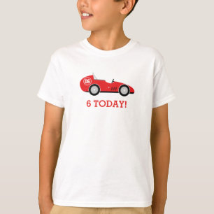 Rennen-Auto-Geburtstags-T - Shirt