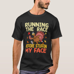 Rennen bevor ich mein Gesicht Türkei ersticken tr T-Shirt