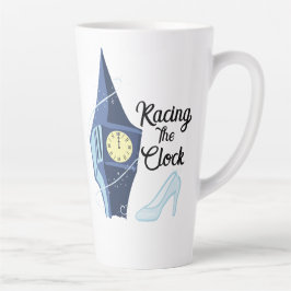 Rennen der Uhr Milchtasse