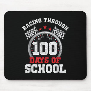Rennen durch 100 Tage Schulrennen Auto 100th D Mousepad