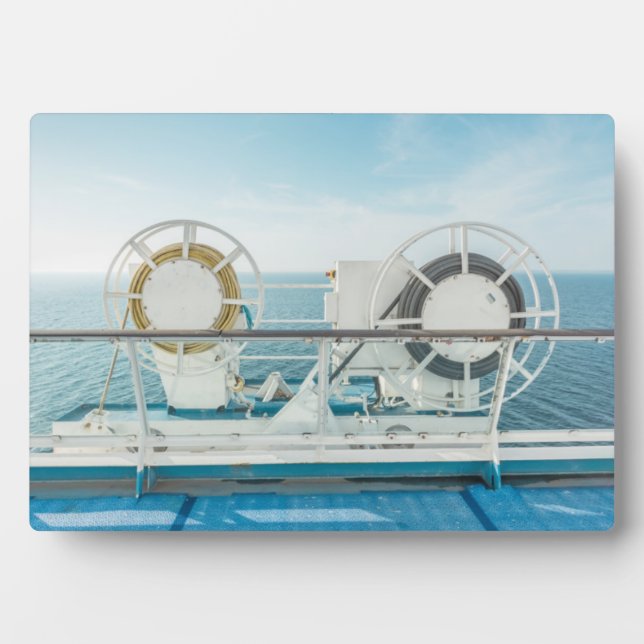 Rennen eines Kreuzfahrtschiffs Fotoplatte (Vorderseite)