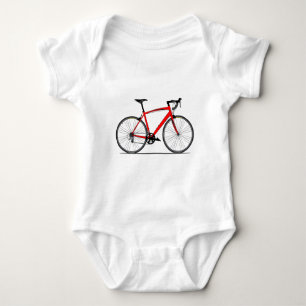 Rennen-Fahrrad Baby Strampler
