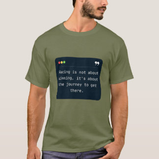 Rennen heißt nicht gewinnen | F1 | Motorsport T-Shirt
