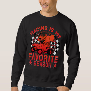 Rennen ist mein Lieblingsjahreswagen Sweatshirt