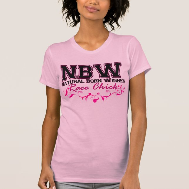 Rennen-Küken T-Shirt (Vorderseite)