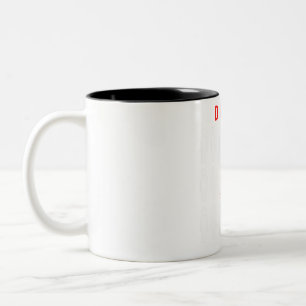 Rennen mit Lachen: Laufen - Sei anders als Ot Zweifarbige Tasse