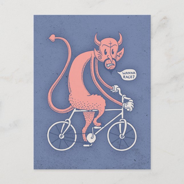 Rennen mit Stan Postkarte (Vorderseite)