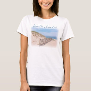 Rennen-Punkt-Strand auf Cape Cod T-Shirt