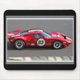 Rennen Rot Mousepad