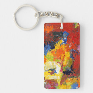 Rennen-Tag Schlüsselanhänger