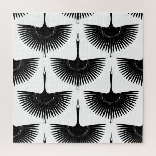 Renner Crane: Orientales Vogelmuster