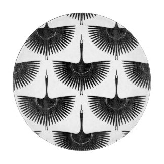 Renner Crane: Orientales Vogelmuster Schneidebrett