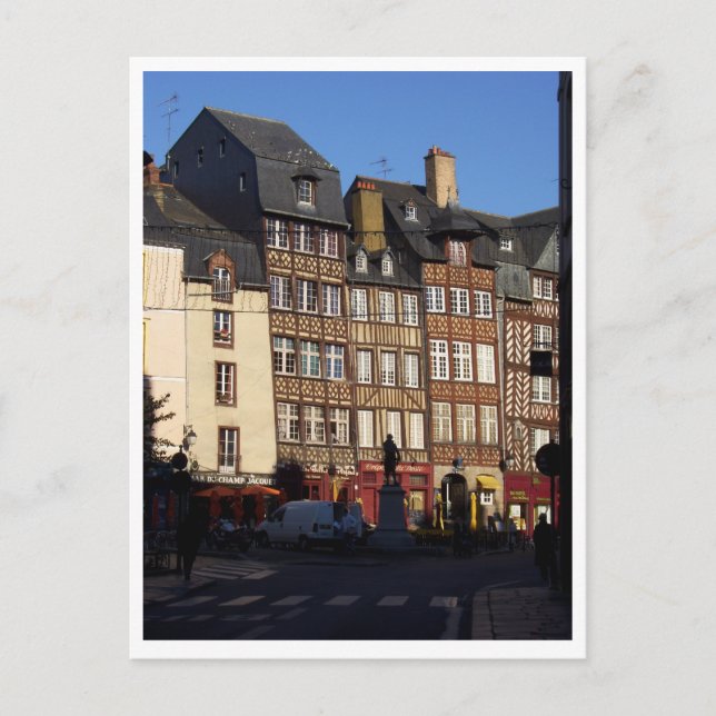 Rennes, Frankreich Postkarte (Vorderseite)
