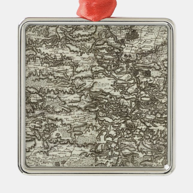 Rennes Ornament Aus Metall (Vorne)