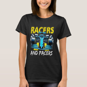 Rennfahrer und Schrittmacher Rennwagen Die Kunst d T-Shirt