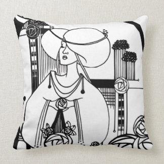 Rennie MacKintosh inspiriert Kissen