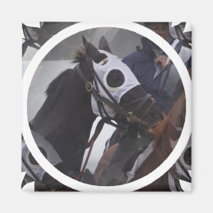 Rennpferd-quadratischer Magnet