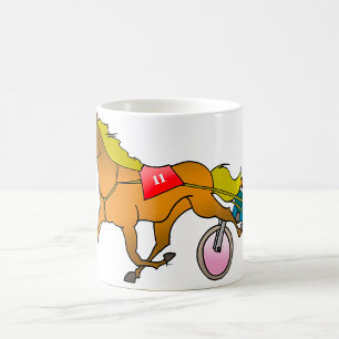 Rennpferd und Buggy-Tasse Kaffeetasse
