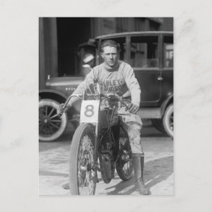 Rennrad der 1920er Jahre Postkarte