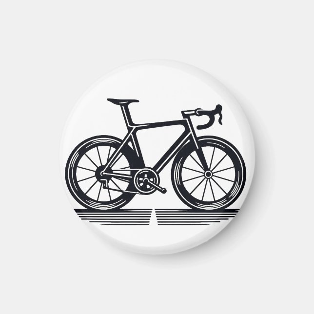 Rennrad Magnet (Vorne)