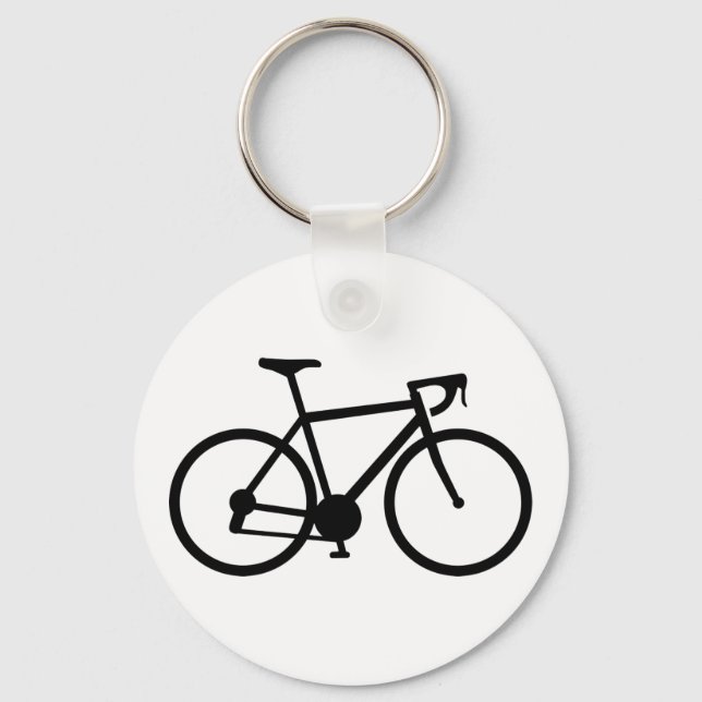 Rennrad Schlüsselanhänger (Vorderseite)