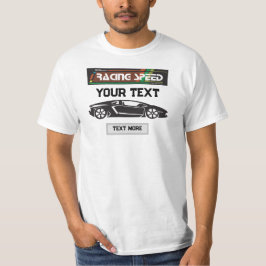 Rennsport-Autodesign – Schnelle Motorsportleistung T-Shirt