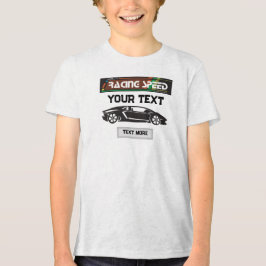 Rennsport-Autodesign – Schnelle Motorsportleistung Tri-Blend Shirt
