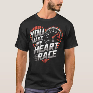Rennsport Herz Shirt – Liebe und Geschwindigkeit