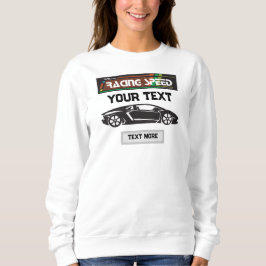 Rennsportwagen-Design – Schnelle Motorsportleistun Sweatshirt