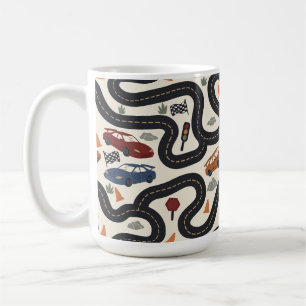 Rennstrecke Kaffeetasse