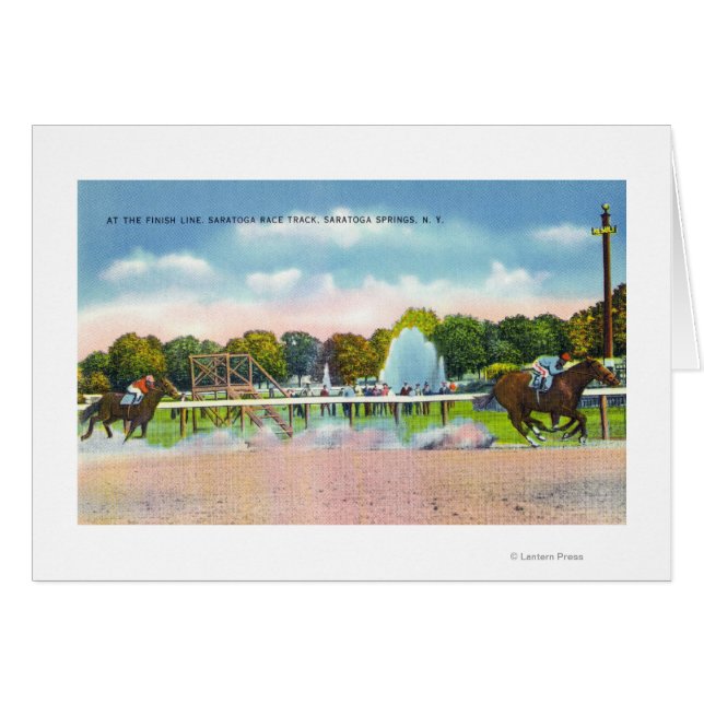 Rennstrecke von Saratoga (Vorderseite (Horizontal))