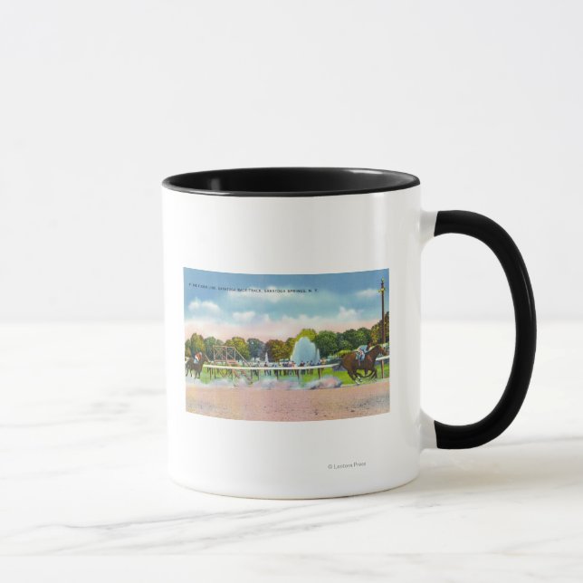 Rennstrecke von Saratoga Tasse (Rechts)