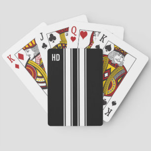 Rennstreifen Spielkarten
