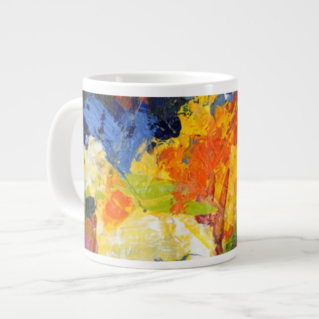Renntag Jumbo-Tasse (Vorderseite Links)