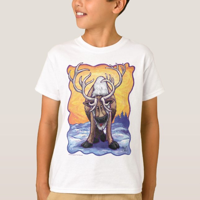 Renntier T-Shirts (Vorderseite)