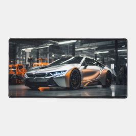Rennwagen aus Aluminium Schreibtischunterlage