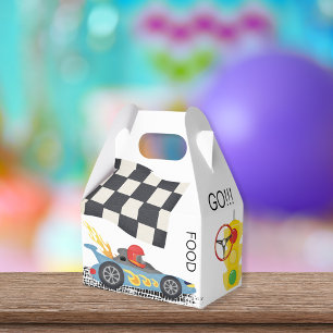Rennwagen Essen oder Preise zum Mitnehmen Geschenkschachtel