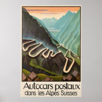 Rennwagen fahren Alpen Schweiz Berge