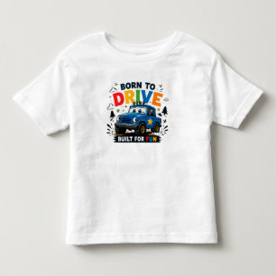 🏁 Rennwagen-Geburtstagsoutfit für Geschwindigkeit Kleinkind T-shirt