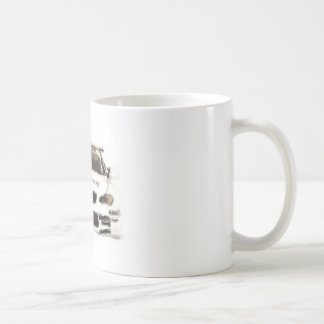 Rennwagen-handgemalte Kunst-Bürsten-Schablone BMWs Kaffeetasse