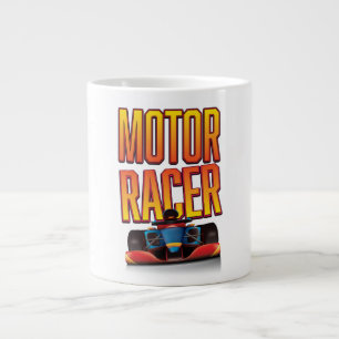 Rennwagen Jumbo-Tasse
