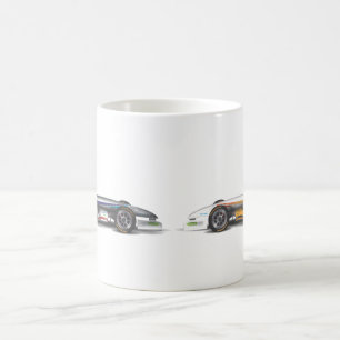 Rennwagen Kaffeetasse