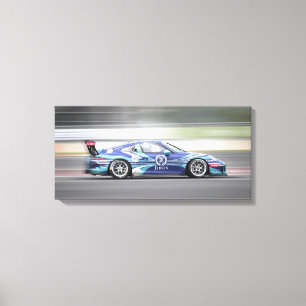 Rennwagen Leinwanddruck