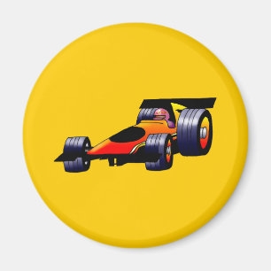 Rennwagen Magnet
