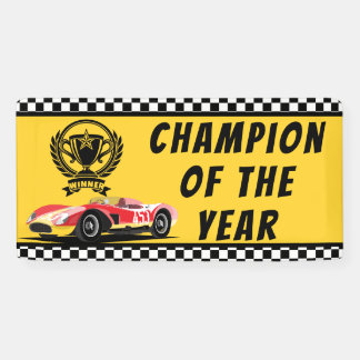 Rennwagen-Meister des Jahres Banner | Rennen