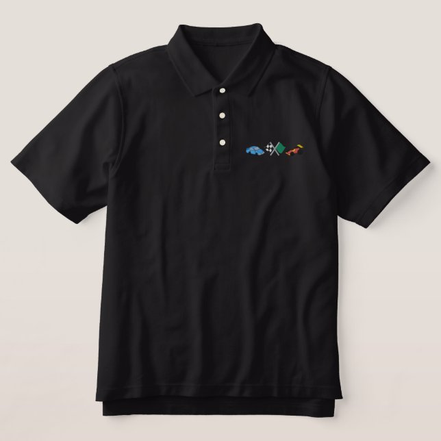 Rennwagen/Rennen-Flaggen (Design Vorderseite)