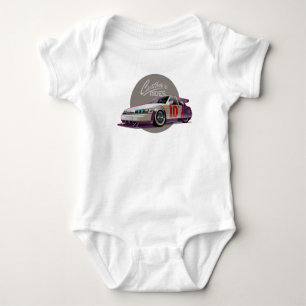 Rennwagenkonzept der Fiktion Baby Strampler