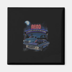 Reno Auto-Cruise-Show Nevada Amerikanischer Oldtim Magnet