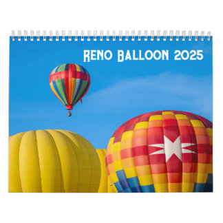 Reno Balloon 2025 Calender Kalender