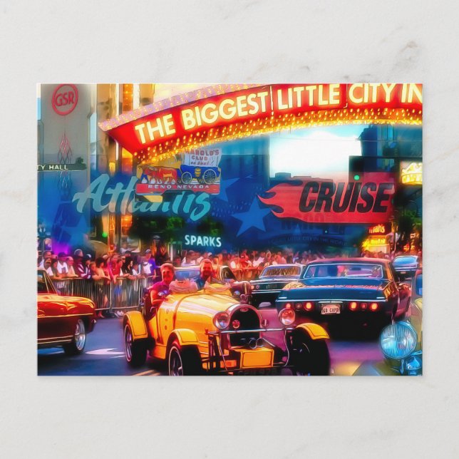 Reno Event Postkarte (Vorderseite)